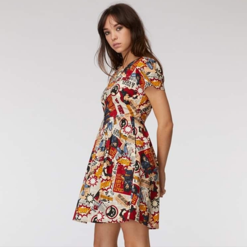 Dangerfield Crazy Cat Lady Dress, Size AU 8 / US 4